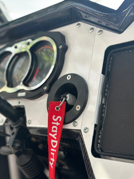 Canam X3 Key Fob Mount – Universal Dash Mount – StayFlush Motorsports