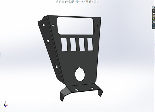 Can-Am X3 Custom Shorty Center Console (2017–2025) – StayFlush Motorsports
