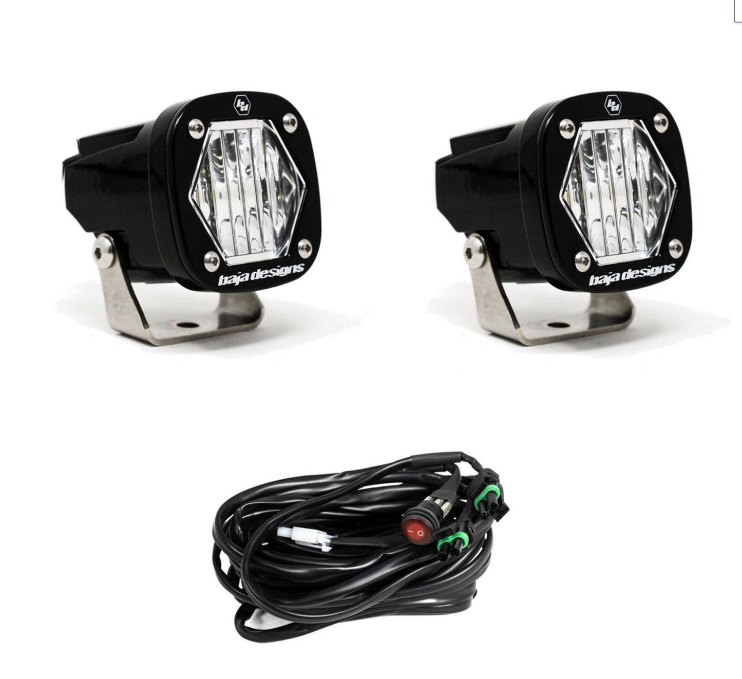 S1 LED Auxiliary Light Pod Pair - Universal