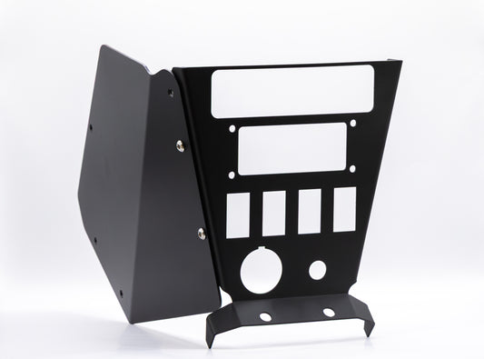 Universal PCI / iCom Radio + 4-Switch Mount – StayFlush Motorsports