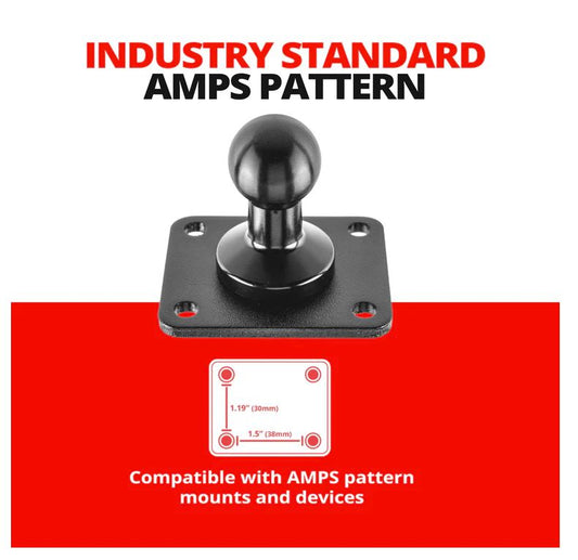 AMPS PATTERN DRILL BASE MOUNT | 4-HOLE PATTERN
