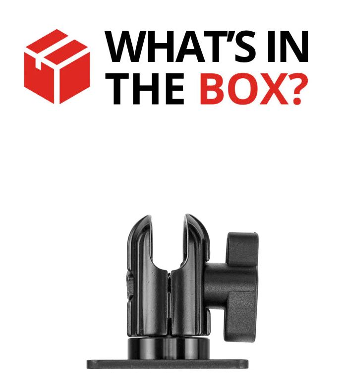 AMPS SHORT REACH ADAPTER | 20MM BALL & SOCKET SYSTEM