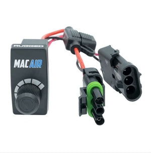 Rocker Switch Variable Speed Controller (VSC) for MAC Helmet Air Pumper - Complete Switch & Wiring Harness