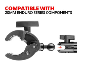 BAR CLAMP | QUICK RELEASE 1"-2" BARS | 20MM BALL