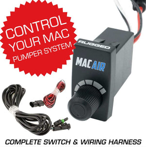 Rocker Switch Variable Speed Controller (VSC) for MAC Helmet Air Pumper - Complete Switch & Wiring Harness