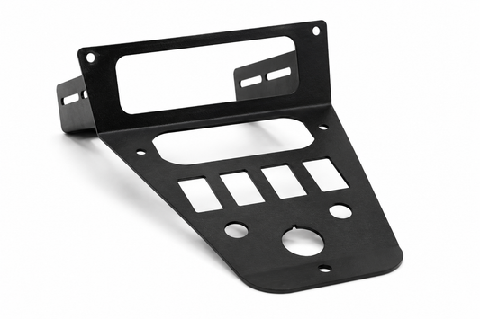 Polaris RZR Pro R Short Console – Rugged Radios + 4-Switch Mount (2020–2024) – StayFlush Motorsports