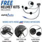STX STEREO Complete Master Communication Kit with Intercom and 2-Way Radio