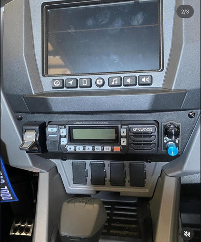 2025 Polaris RZR Pro R Single Deck Console Mount – StayFlush Motorsports