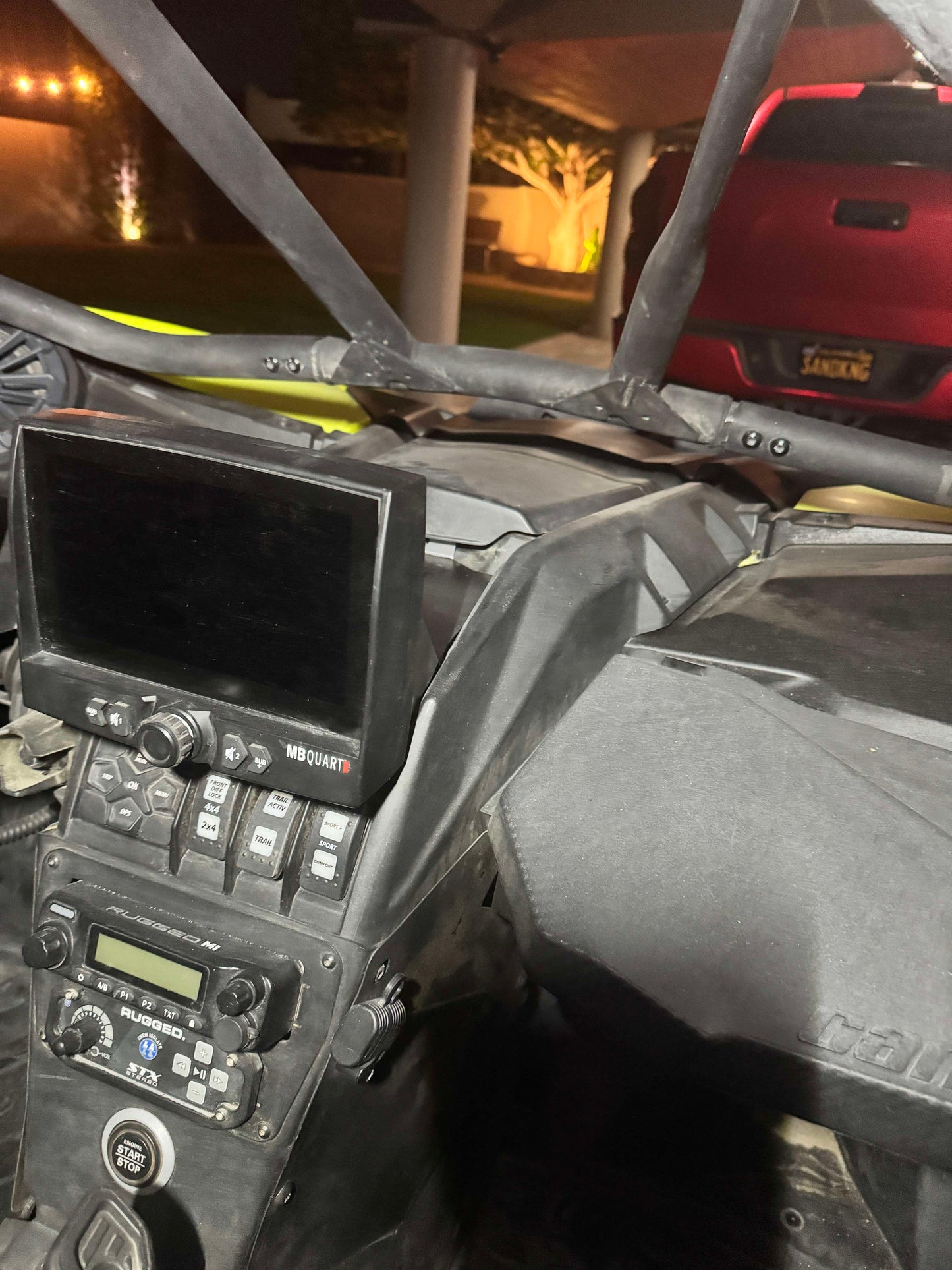 Can-Am X3 MB Quartz GMR7V1 Radio Mount (2017–2025) – StayFlush Motorsports