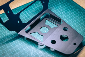 Polaris Pro R 2025 Radio & Switch Panel Mount – Rugged/PCI/Alpha