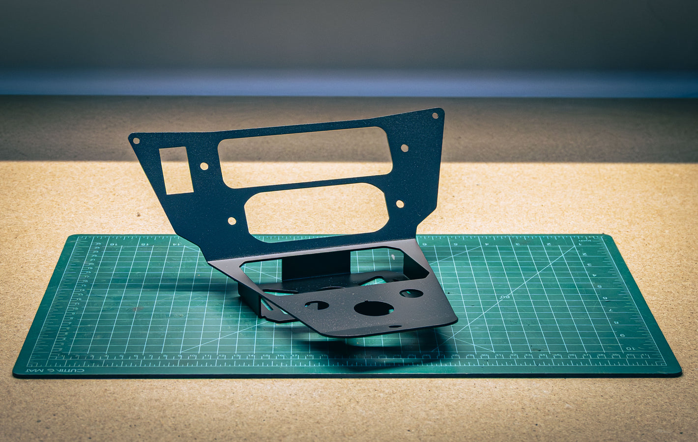 Polaris Pro R 2025 radio and Alpha Switchworks switch panel mount