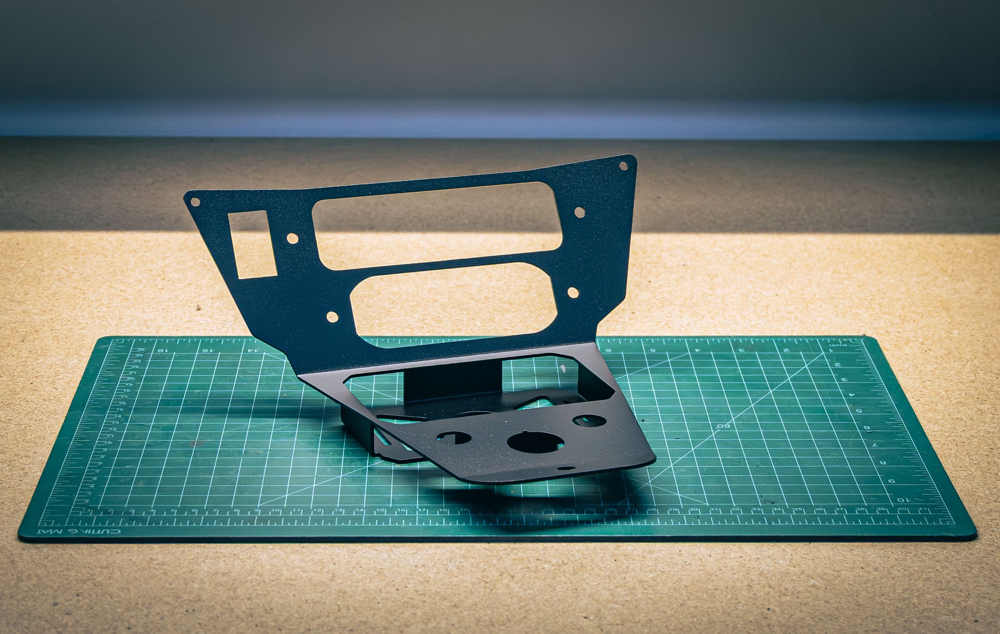 Polaris Pro R 2025 radio and Alpha Switchworks switch panel mount