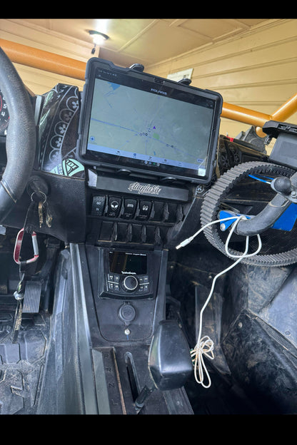 Polaris RZR Pro R Lower Dash Head Unit Mount (2020–2024) – StayFlush Motorsports