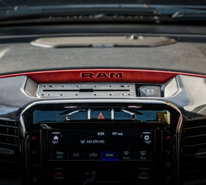 TRAXX™ - Slim Track Dash Bracket With Tablet Mount | 2019+ RAM 1500 (EXCLUDING Classic) & 2019+ RAM 2500/3500