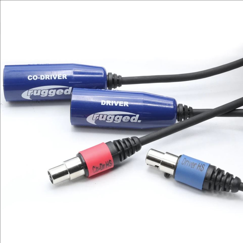OFFROAD Driver and Co-Driver Intercom Cable Bundle
