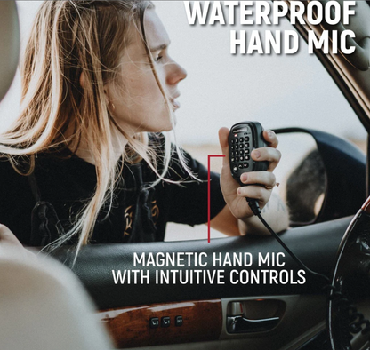 Radio Kit - Rugged G1 ADVENTURE SERIES Waterproof GMRS Mobile Radio with Antenna