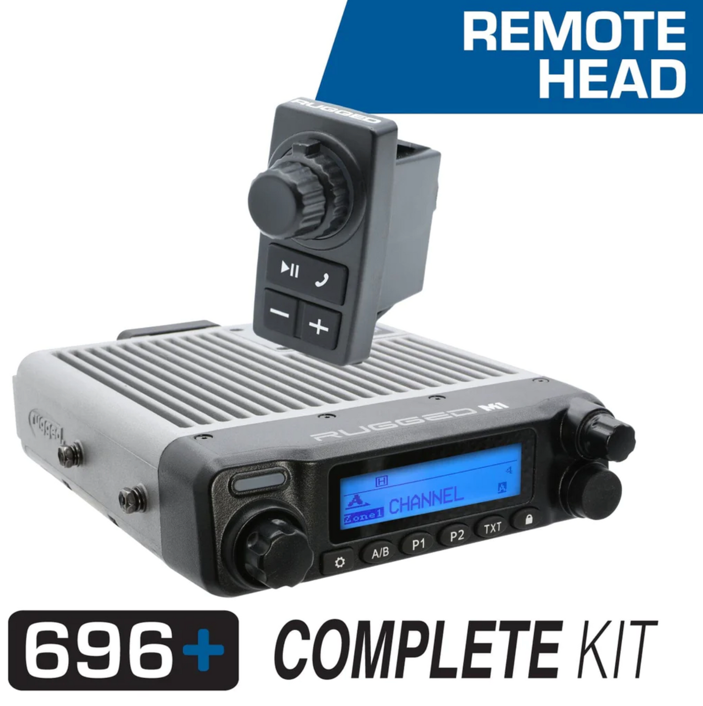 696 PLUS REMOTE HEAD Complete Master Communication Kit with Intercom and 2-Way Radio