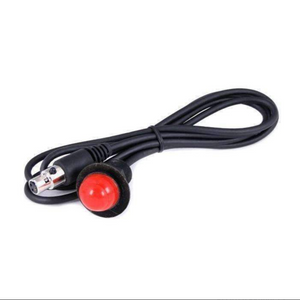 Hole Mount Push to Talk Cable (PTT) with 48" Straight Cord for Intercoms