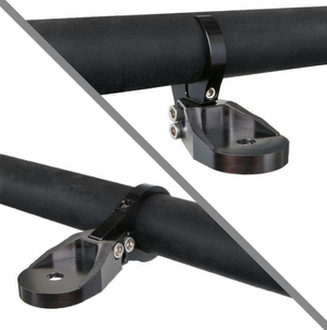 Rugged Antenna Bar Mount for Horizontal Bar