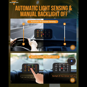 RA80 RGB Switch Panel, Toggle/ Momentary/ Pulsed Mode Supported (One-Sided Outlet)