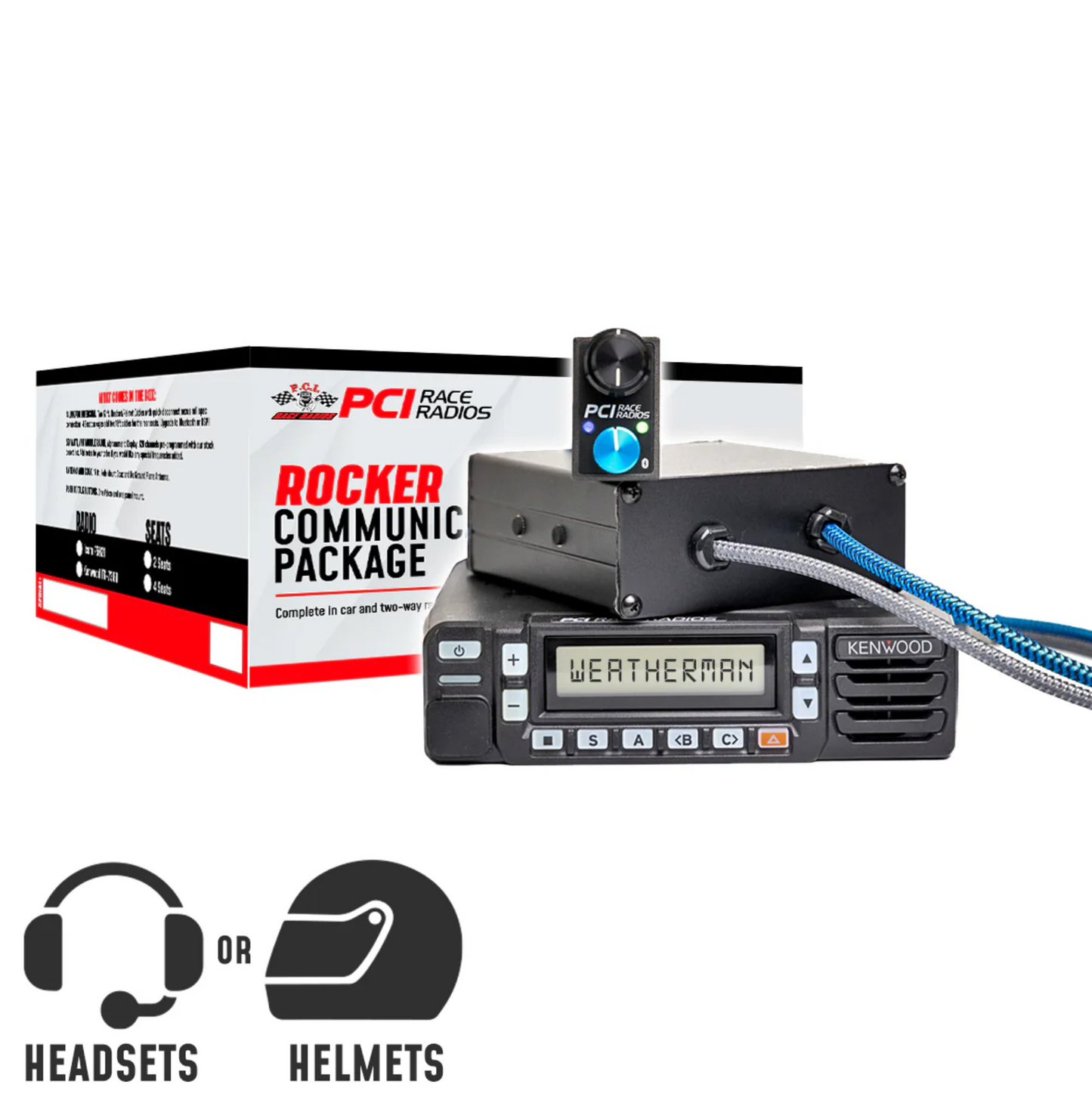 PCI Radios Rocker Communications Bundle Mount!
