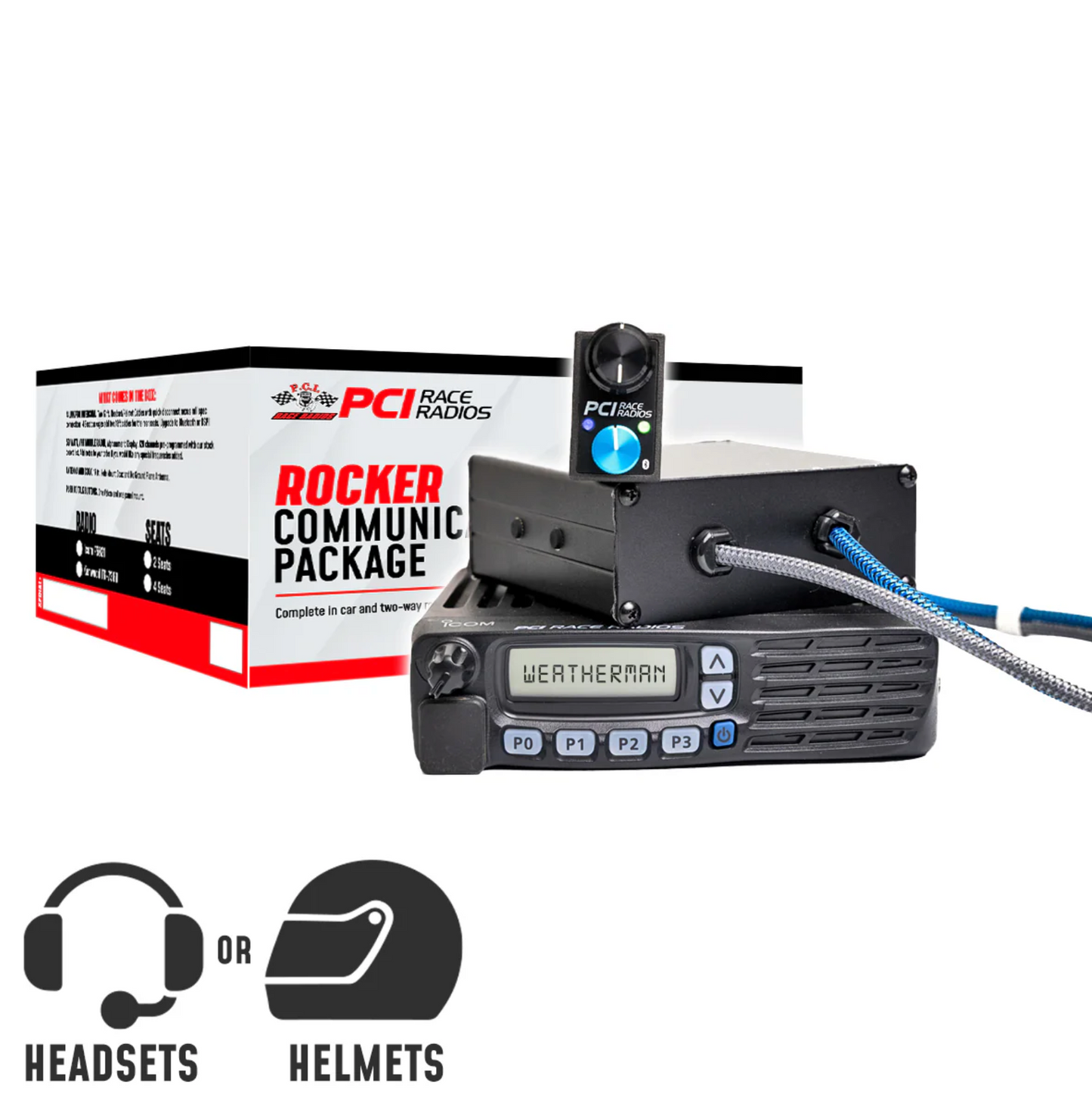 PCI Radios Rocker Communications Bundle Mount!