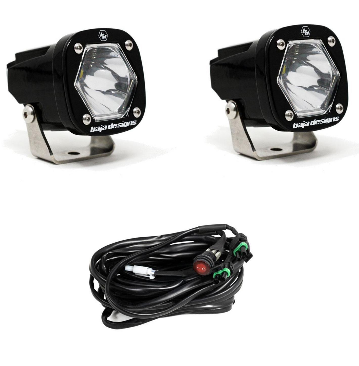 S1 LED Auxiliary Light Pod Pair - Universal