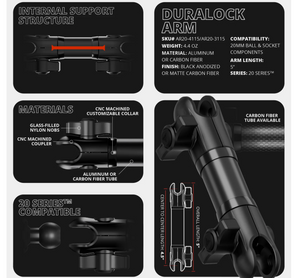 TRAXX™ - Slim Track Dash Bracket With Tablet Mount | 2019+ RAM 1500 (EXCLUDING Classic) & 2019+ RAM 2500/3500