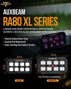 RA80 XL RGB Switch Panel