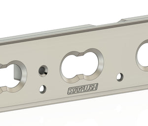 Billet aluminum Ram TRX chase light mount with Stay Flush bolt-less design