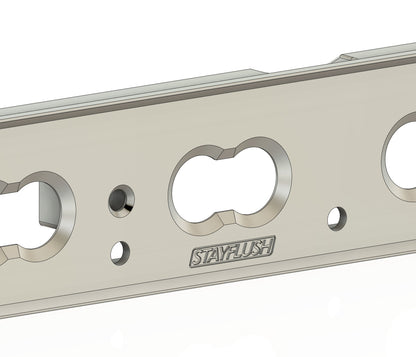 Billet aluminum Ram TRX chase light mount with Stay Flush bolt-less design