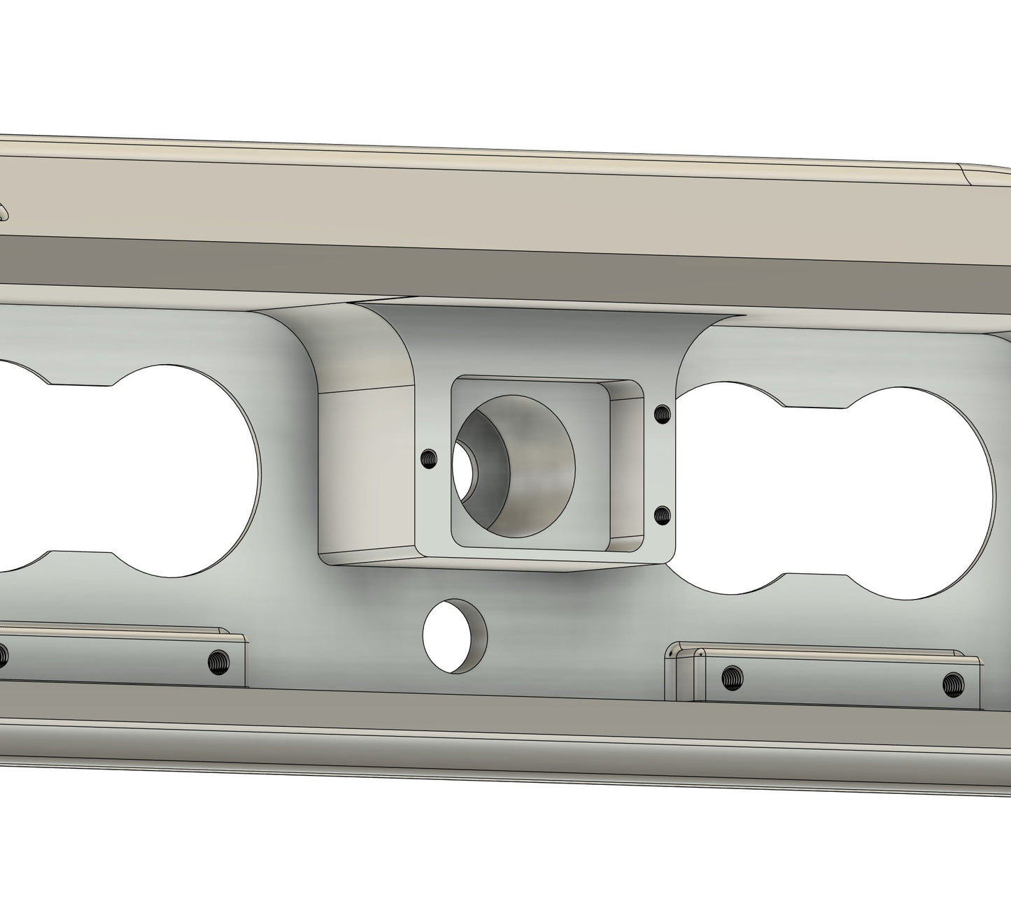 Ram TRX Baja Designs S2 Pro Rear Chase Light Mount (2021–2026) – Billet Aluminum (PRE-ORDER)