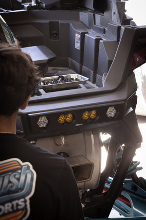 StayFlush Polaris Pro/R Billet Chase Light Mount