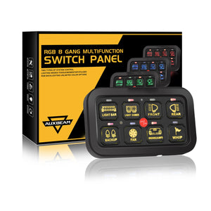 AUXBEAM AR-800 RGB Switch Panel, Off Road Lights Controller