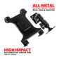 Tackform Tablet Mount | 3.5" Arm | Diamond Pattern Base