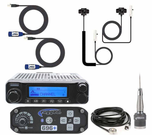 2 Person - BUILDER KIT with RRP696 Bluetooth Intercom and M1 Digital Rugged Radio