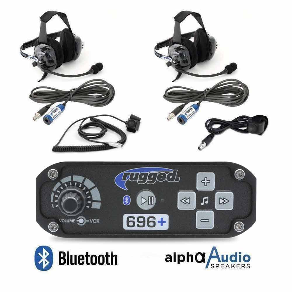 2 Person - RRP696 Bluetooth Intercom System with Ultimate Headsets