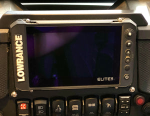 Polaris RZR Turbo S Lowrance Elite FS7 GPS Mount (2018–2022) – StayFlush Motorsports